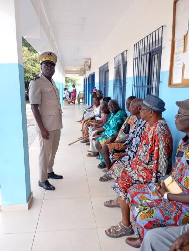 Côte d’Ivoire :  Suivi médical et Bien-être social / Le Sous-préfet de Toumodi se préoccupe de la santé des chefs de village